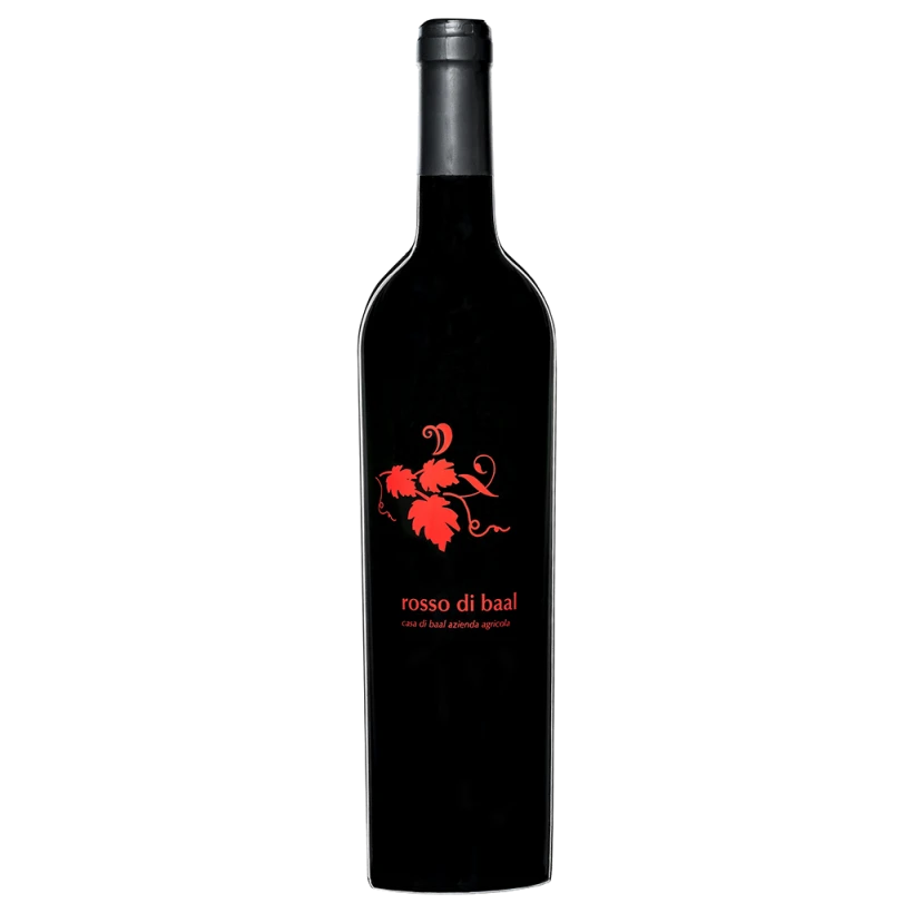 A bottle of Casa Di Baal Rosso di Baal IGT 2018 750ml Red Wine