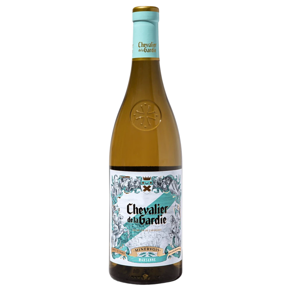 A bottle of 2023 Chevalier de La Gardie Blanc Minervois (Marsanne) 750ml White Wine