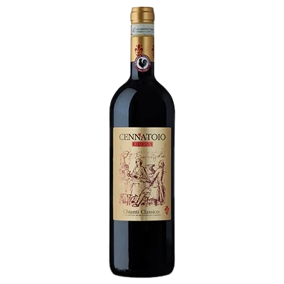A bottle of 2019 Cennatoio Oro Organic 750ml Red Wine