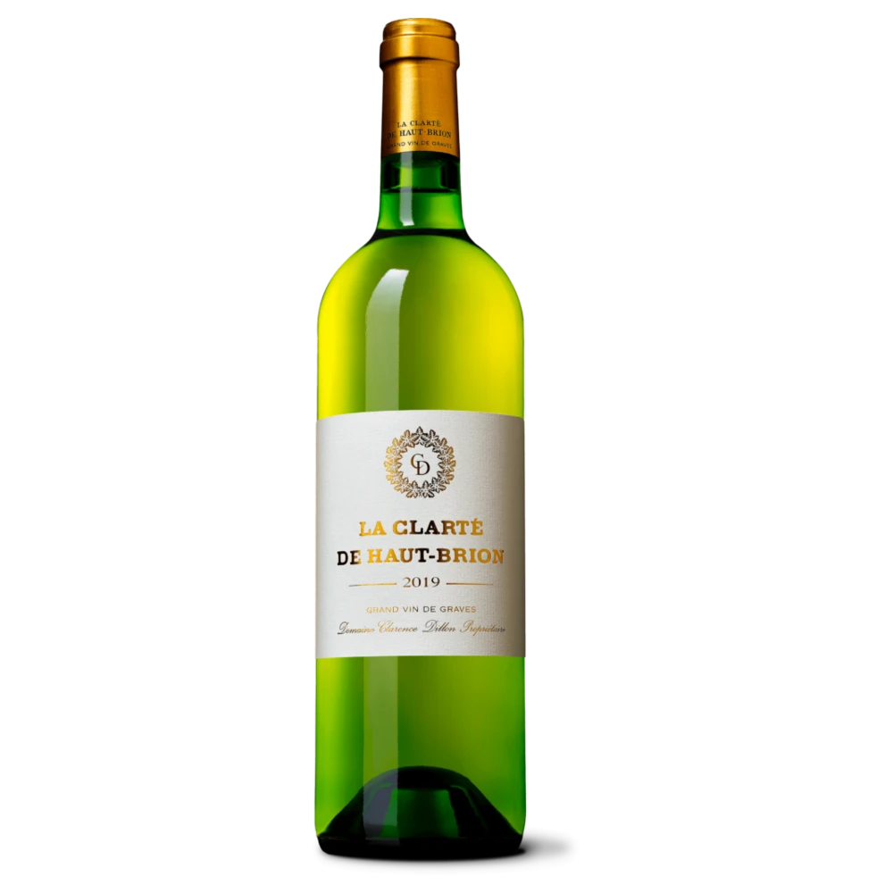 A bottle of 2019 La Clarte De Haut Brion 750ml White Wine