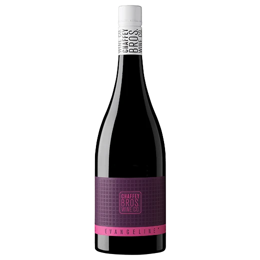 A bottle of 2022 Chaffey Bros Evangeline Syrah 750ml Red Wine