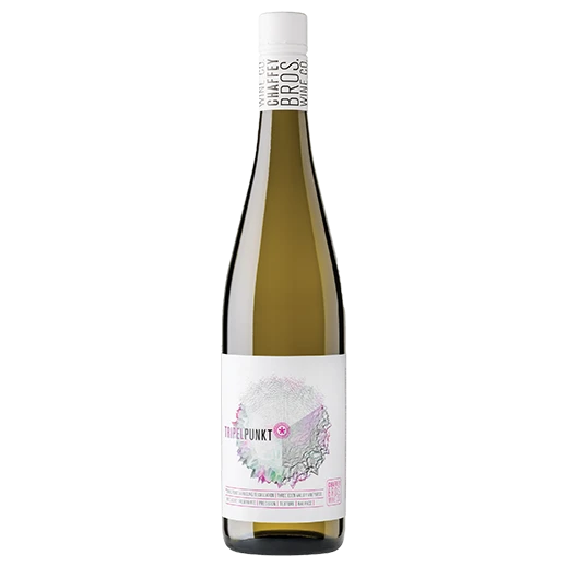 A bottle of 2024 Chaffey Bros Tripelpunkt Riesling 750ml White Wine