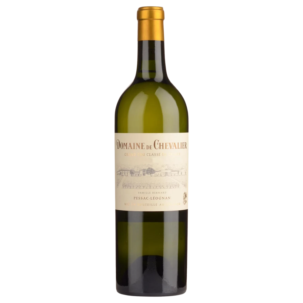 A bottle of 2023 Domaine de Chevalier Blanc 750ml Red Wine