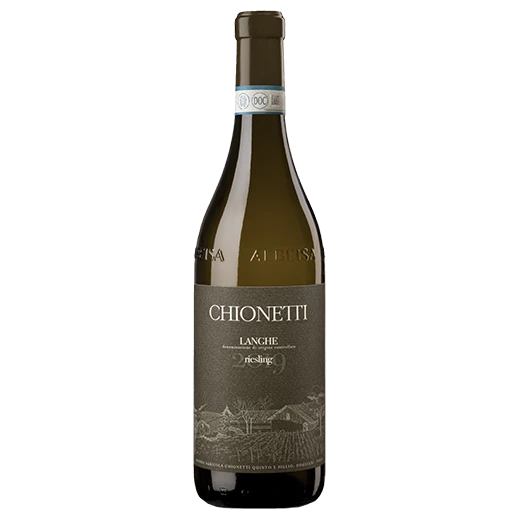 A bottle of 2022 Chionetti Langhe Riesling DOCG 750ml White Wine