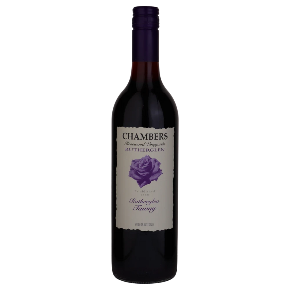 A bottle of NV Chambers Rutherglen Tawny Port 750ml Fortified Wine