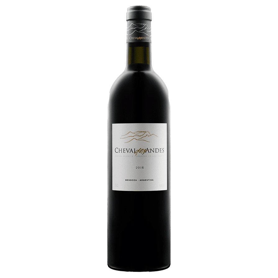 A bottle of 2021 Cheval Des Andes 2021 1500ml Red Wine