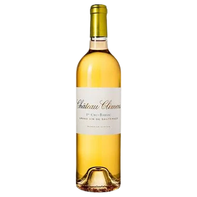 A bottle of 2007 Chateau Climens 750ml White Wine