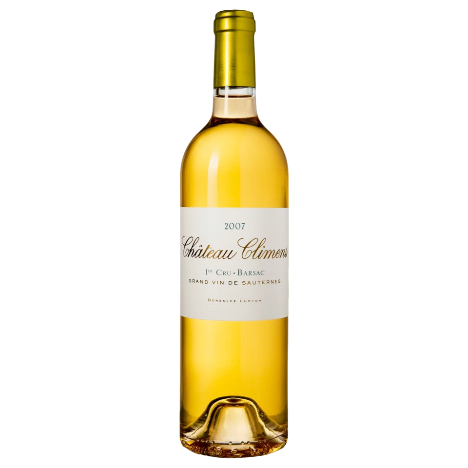 A bottle of Chateau Climens 2007 750ml White Wine