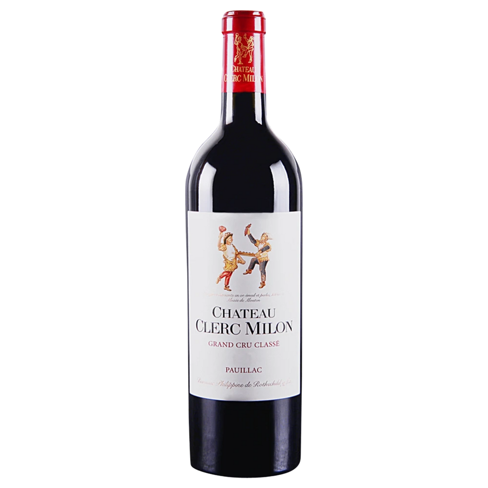 A bottle of 2015 Chateau Clerc Milon 6000ml Red Wine