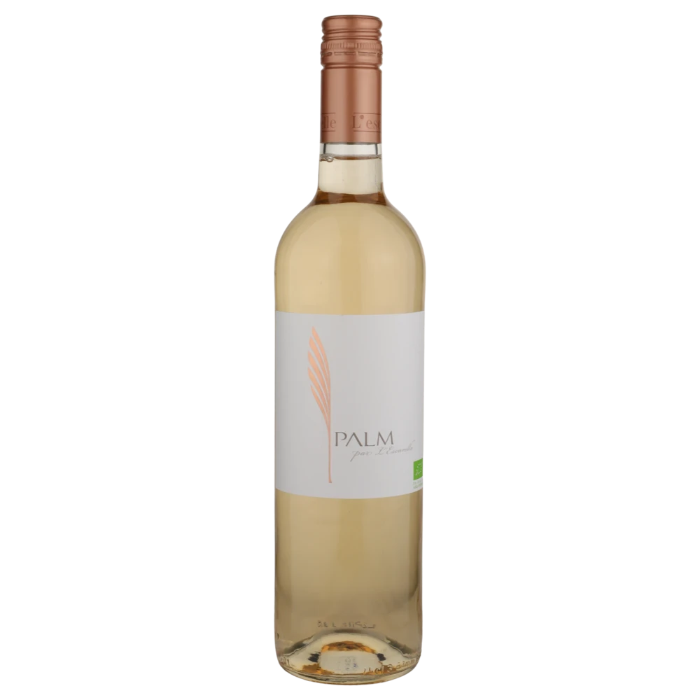 A bottle of 2024 Chateau L'Escarelle "Palm" Rose 750ml Rose Wine