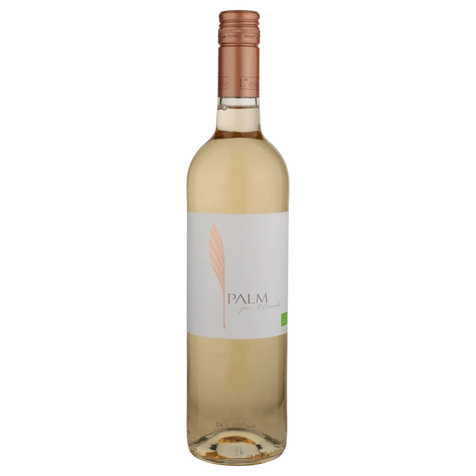 A bottle of 2024 Chateau L'Escarelle "Palm" Rose 750ml Rose Wine