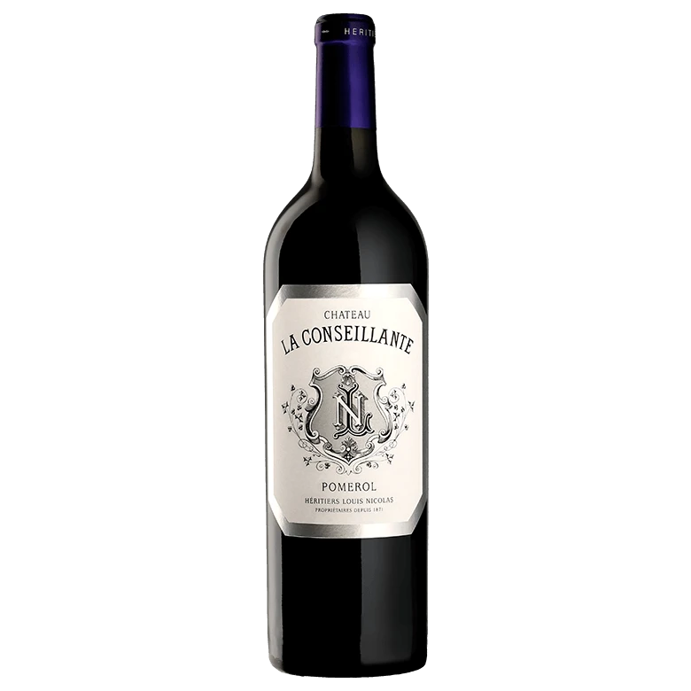 A bottle of 2017 Chateau La Conseillante 750ml Red Wine