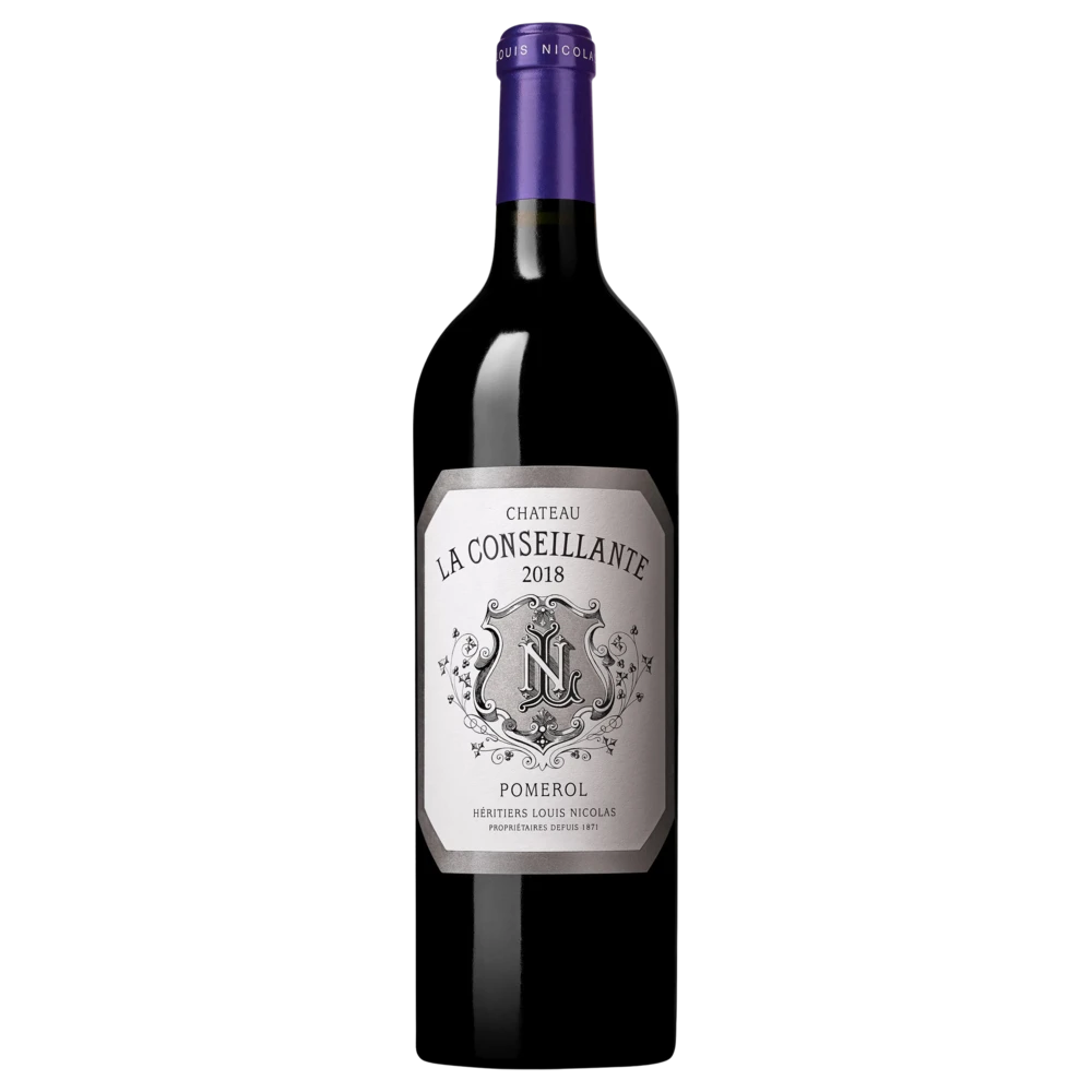 A bottle of 2017 Chateau La Conseillante 18000ml Red Wine