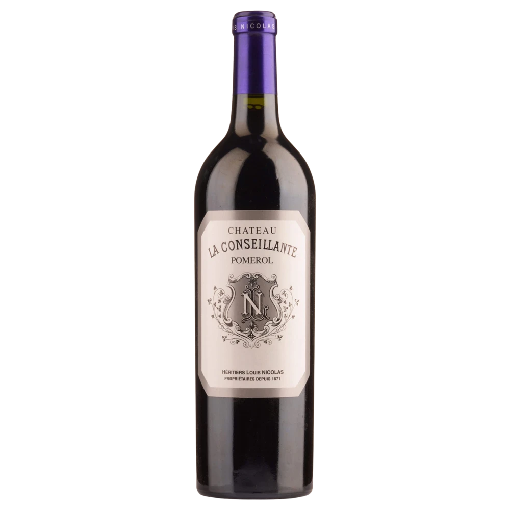 A bottle of 2021 Chateau La Conseillante 750ml Red Wine