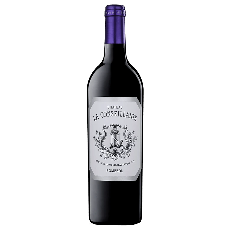 A bottle of 2022 Chateau La Conseillante 750ml Red Wine