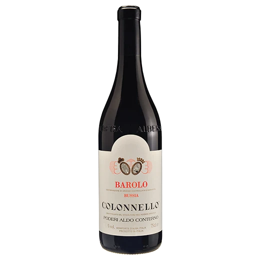 A bottle of 2020 Poderi Aldo Conterno Barolo DOCG Colonnello 750ml Red Wine