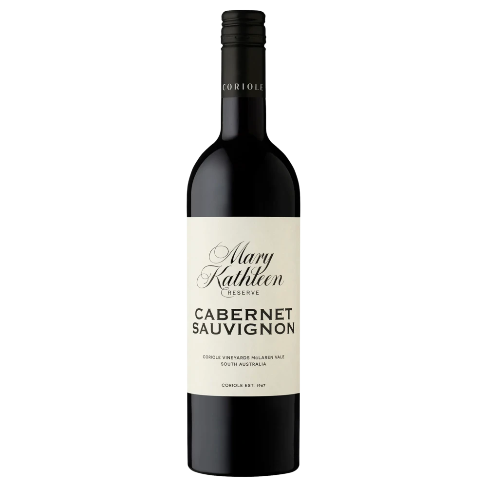 A bottle of 2021 Coriole Mary Kathleen Cabernet 750ml Red Wine