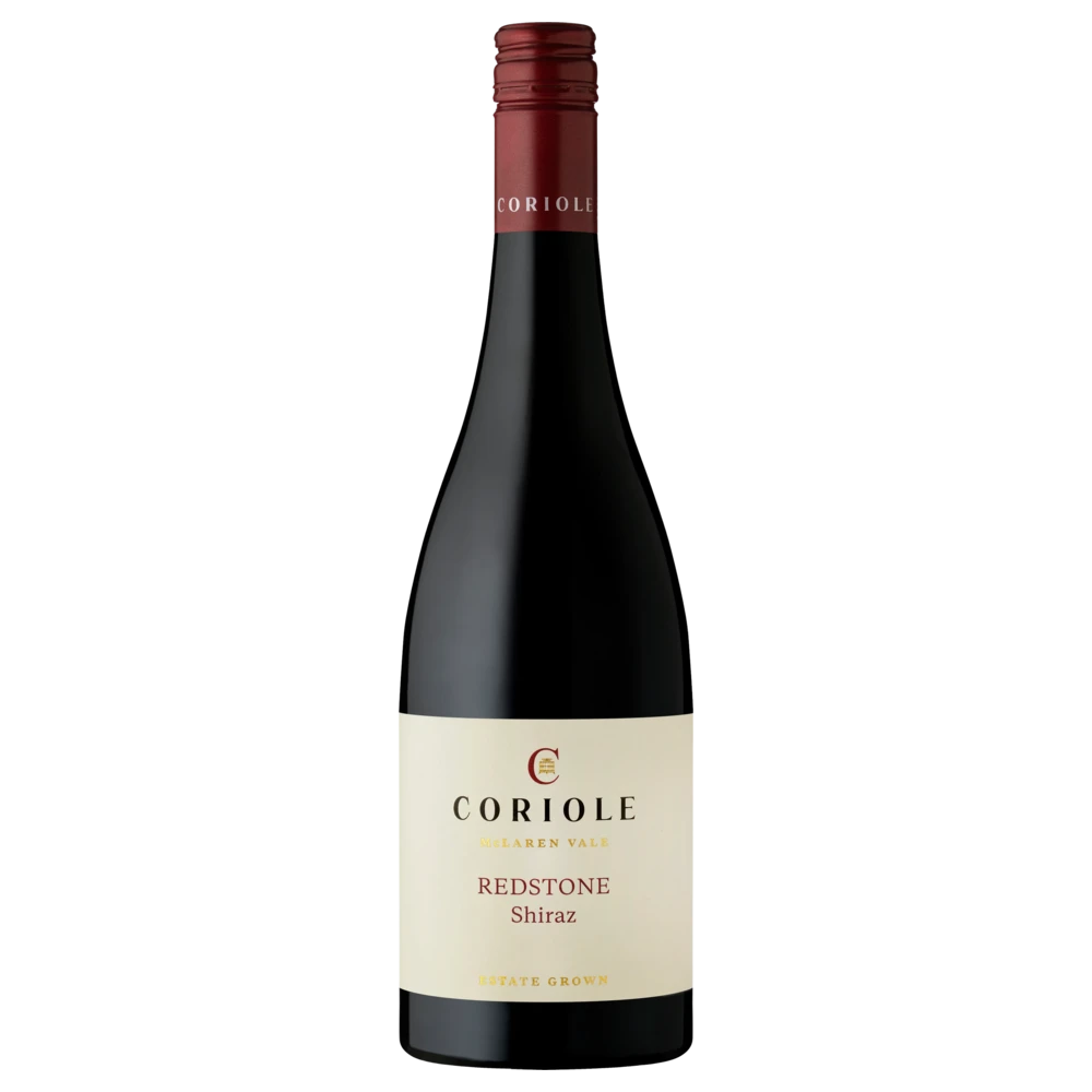 A bottle of 2024 Coriole Redstone Shiraz 750ml Red Wine
