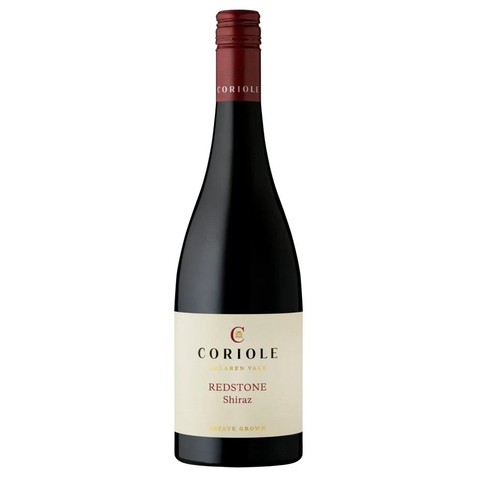 A bottle of 2024 Coriole Redstone Shiraz 750ml Red Wine