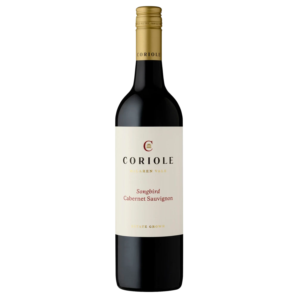 A bottle of 2023 Coriole Songbird Cabernet 750ml Red Wine