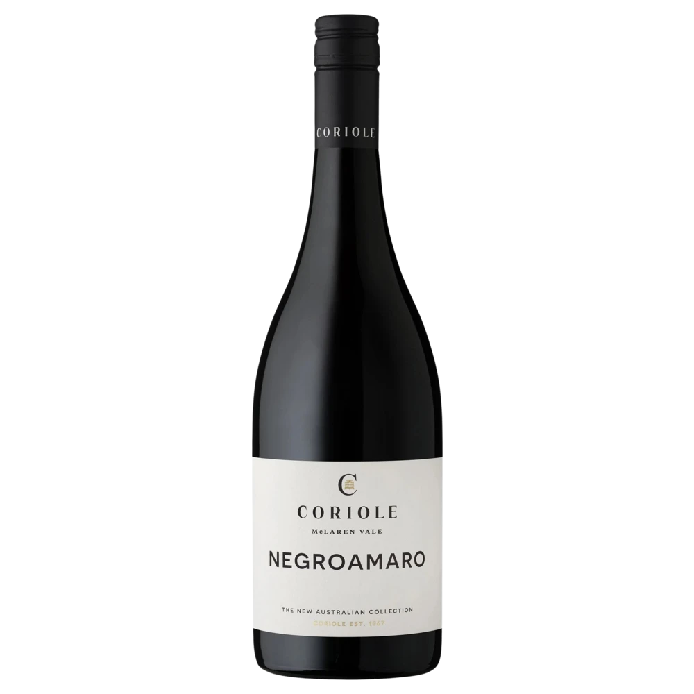 A bottle of 2024 Coriole Negroamaro 750ml Red Wine