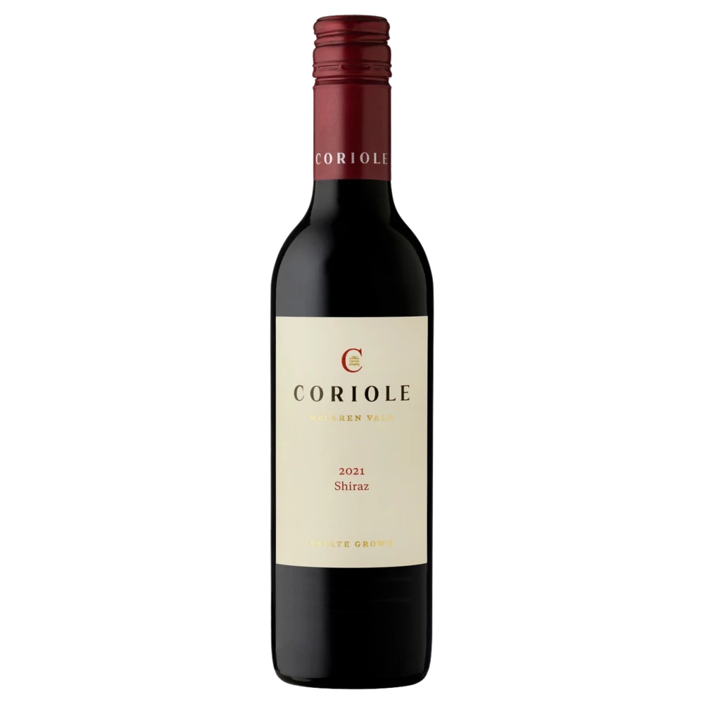 A bottle of Coriole Estate Shiraz 2021 375ml Red Wine