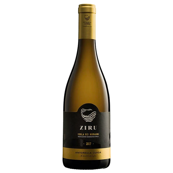 A bottle of Antonella Corda Vermentino in Anfora Ziru Isola dei Nuraghi IGT 2020 750ml White Wine