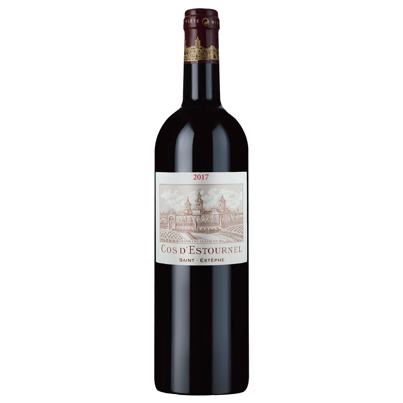 A bottle of 2017 Cos D'Estournel 750ml Red Wine