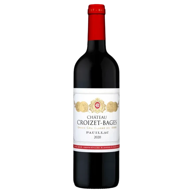A bottle of 2020 Chateau Croizet Bages 3000ml Red Wine