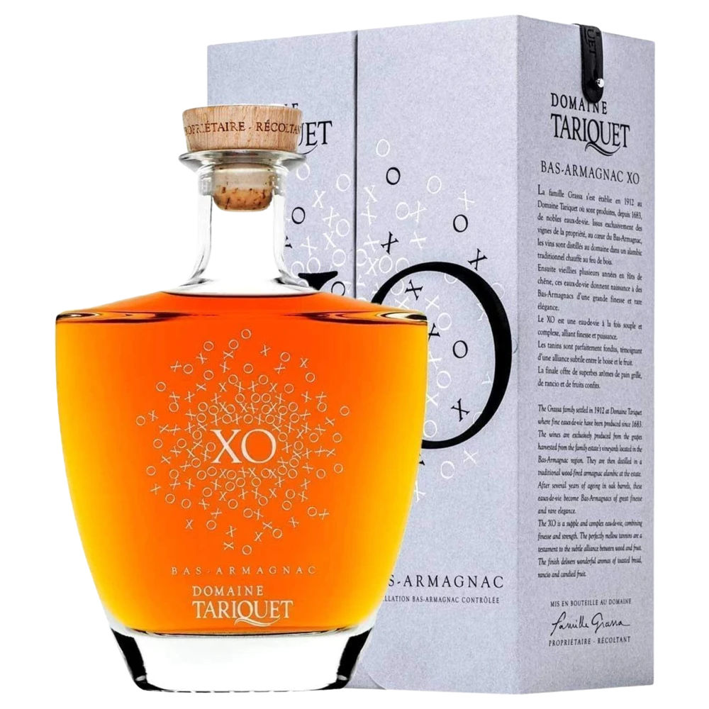A bottle of Domaine Tariquet Bas Armagnac XO 15 Years Equilibre 40% 700ml