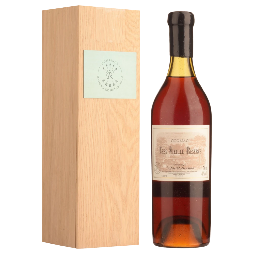 A bottle of NV Cognac Très Vieille Réserve Par Lafite Rothschild 1750ml