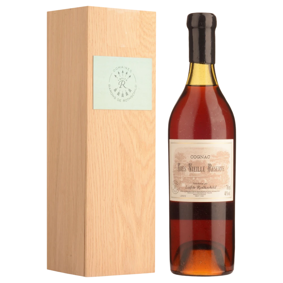A bottle of NV Cognac Très Vieille Réserve Par Lafite Rothschild 1750ml