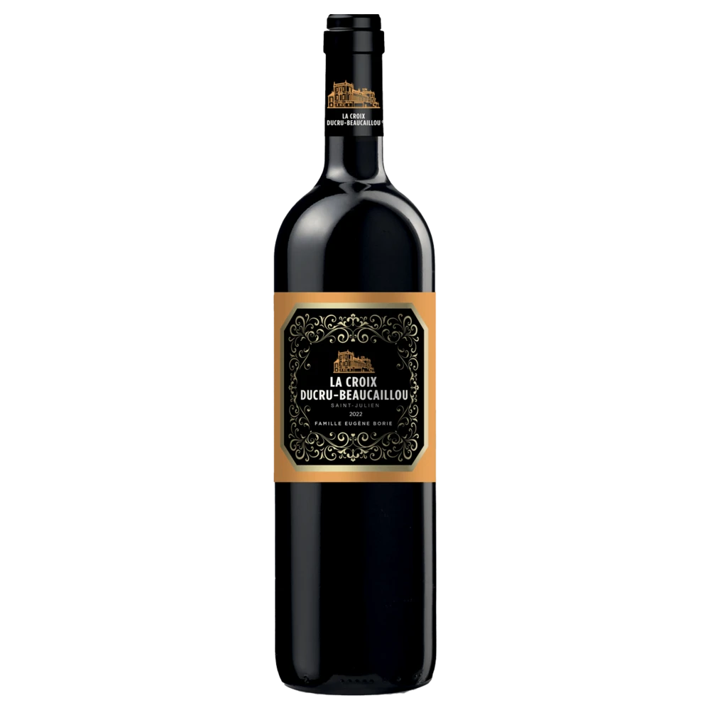 A bottle of 2022 La Croix Ducru Beaucaillou 3000ml Red Wine