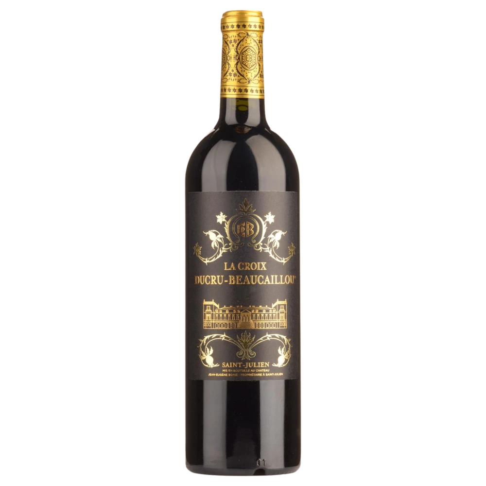 A bottle of 2022 La Croix Ducru Beaucaillou 6000ml Red Wine