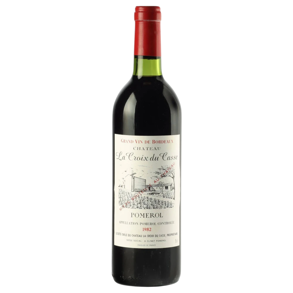 A bottle of 1982 Chateau Croix Du Casse 750ml Red Wine