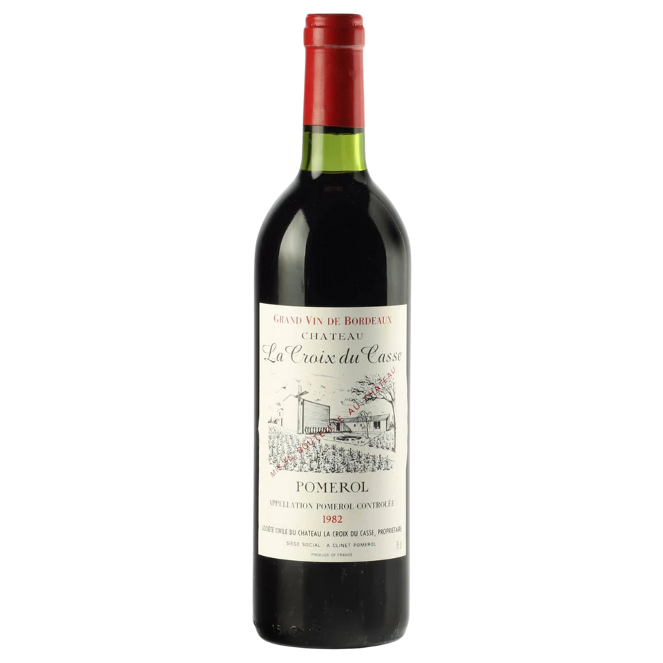 A bottle of 1982 Chateau Croix Du Casse 750ml Red Wine
