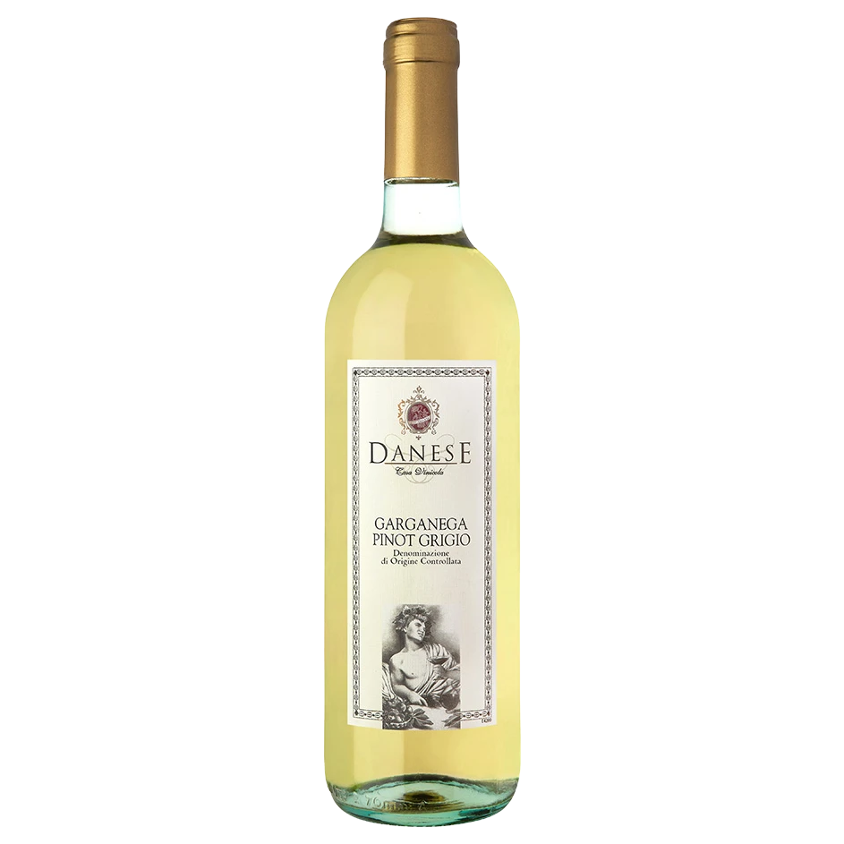 A bottle of 2023 Cantina Danese Pinot Grigio DOC 750ml White Wine