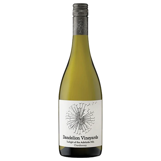 A bottle of 2024 Dandelion Vineyards Twilight of the Adelaide Hills Chardonnay 750ml White Wine