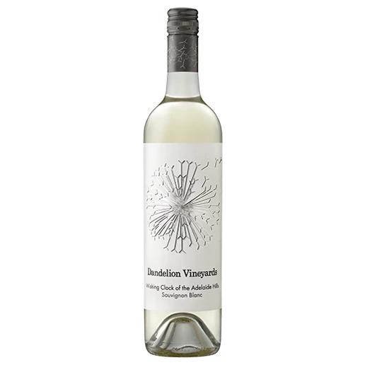 A bottle of 2025 Dandelion Vineyards Wishing Clock of the Adelaide Hills Sauvignon Blanc 750ml White Wine