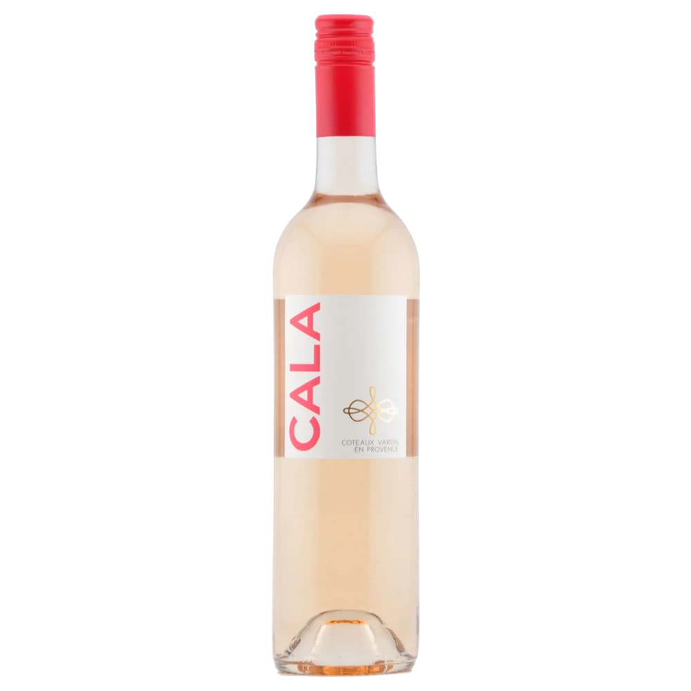 A bottle of Domaine De Cala Classic Rose 2024 750ml Rose Wine