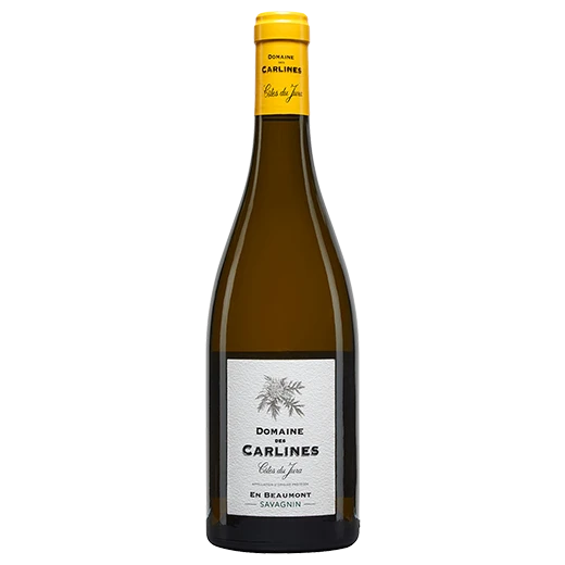 A bottle of 2022 Domaine des Carlines En Beaumont Savagnin 750ml White Wine