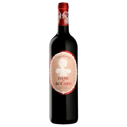 A bottle of 2019 Dame De Bouard 750ml Red Wine