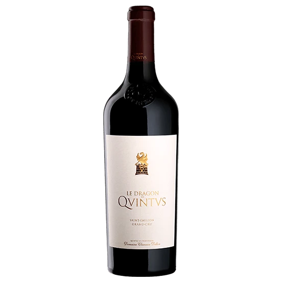 A bottle of 2022 Le Dragon De Quintus 750ml Red Wine