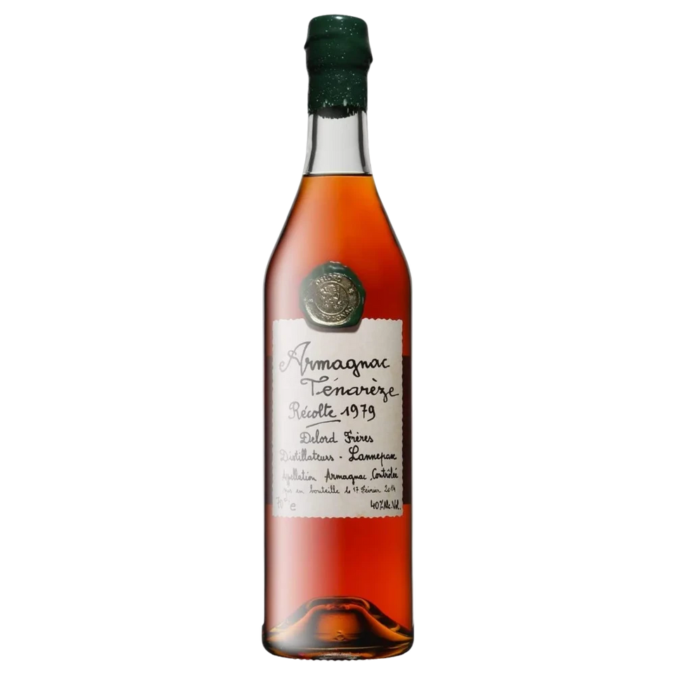 A bottle of 1979 Delord Armagnac Tenareze 40% 700ml