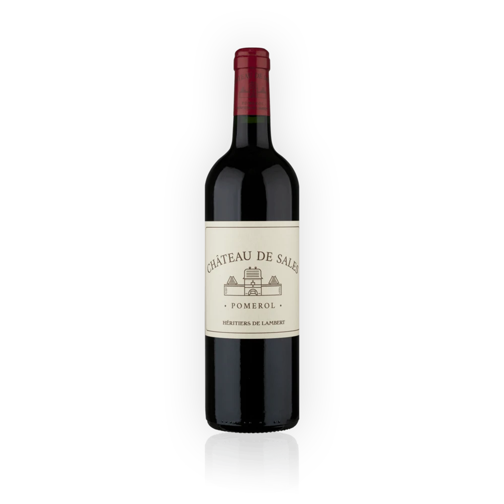A bottle of 2021 Chateau De Sales 6000ml Red Wine