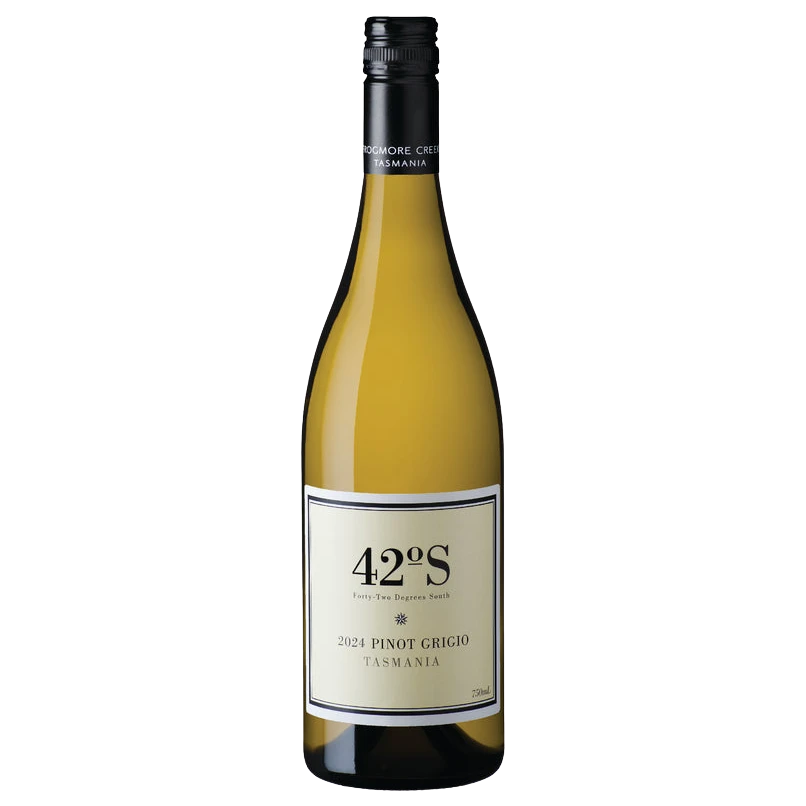A bottle of 2025 42 Degrees South Pinot Grigio 750ml White Wine