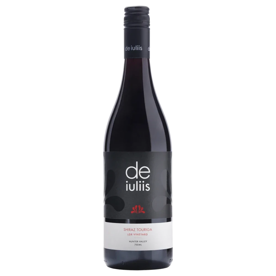 A bottle of 2023 De Iuliis Lovedale Road Shiraz Touriga 750ml Red Wine