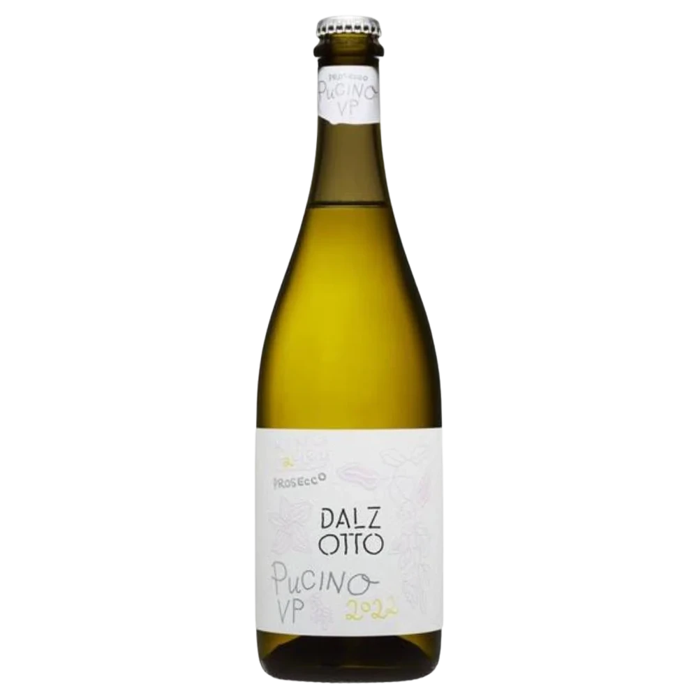 A bottle of 2024 Dal Zotto VP Pucino Prosecco 750ml Sparkling Wine