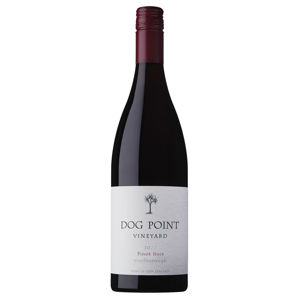 A bottle of 2022 Dog Point Pinot Noir 750ml Red Wine