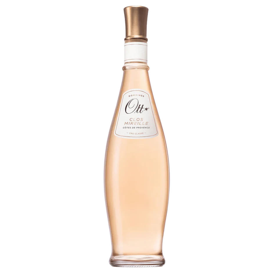 A bottle of 2023 Dom.Ott Clos Mireille Coeur de Grain Rose 750ml Rose Wine